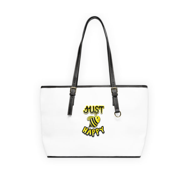 PU Leather Shoulder Bag - JBH Original (White)