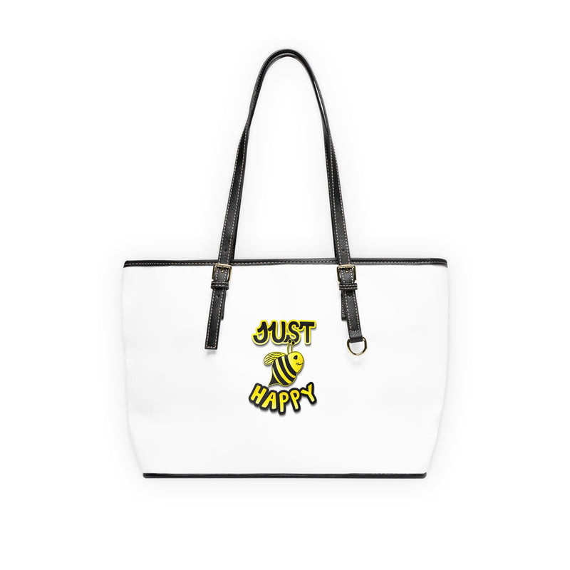 PU Leather Shoulder Bag - JBH Original (White)