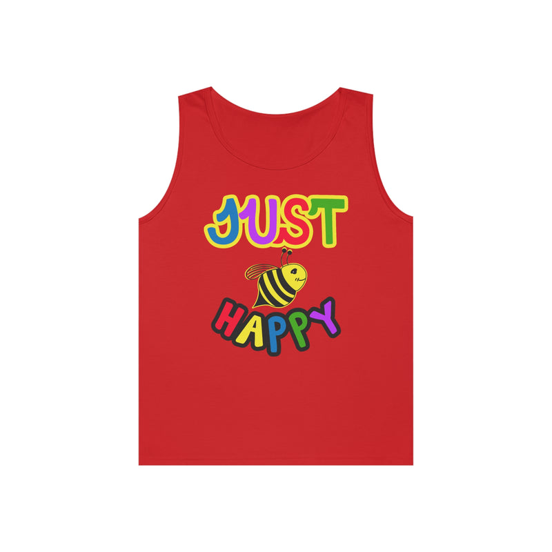 Unisex Heavy Cotton Tank Top - JBH Multi-Color Original