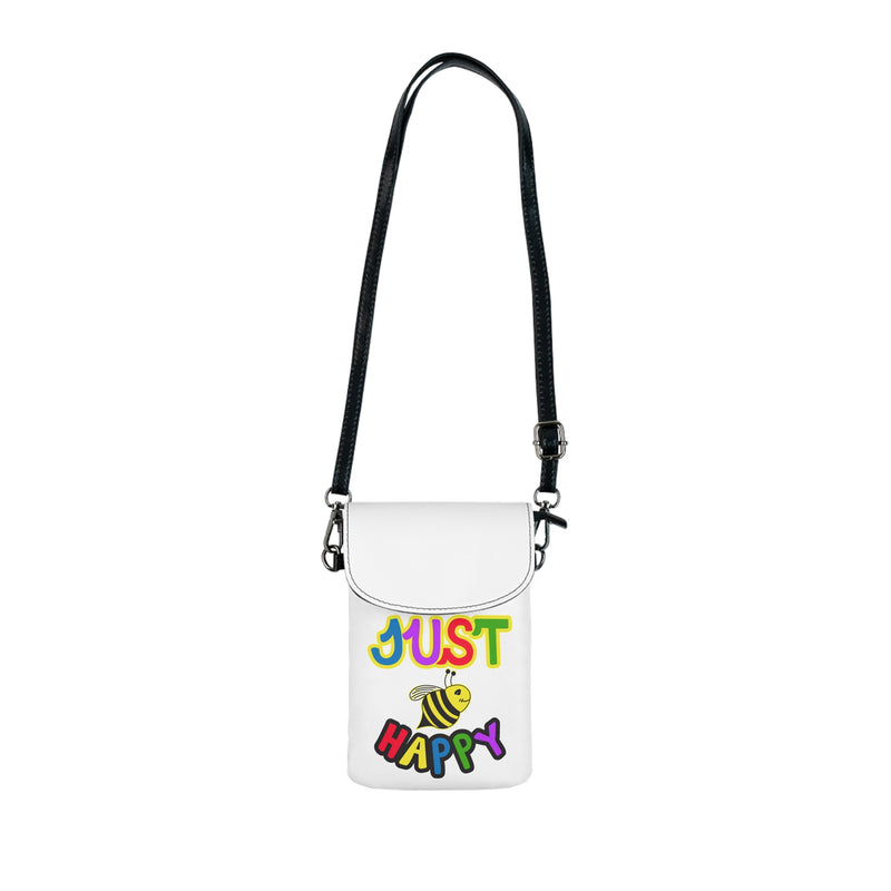 Small Cell Phone Wallet - JBH Multi-Color Original (White)