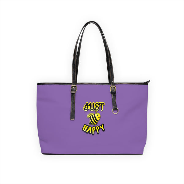 PU Leather Shoulder Bag - JBH Original (Light Purple)