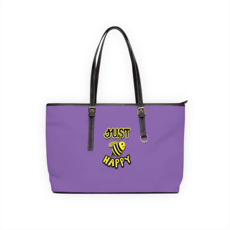 PU Leather Shoulder Bag - JBH Original (Light Purple)