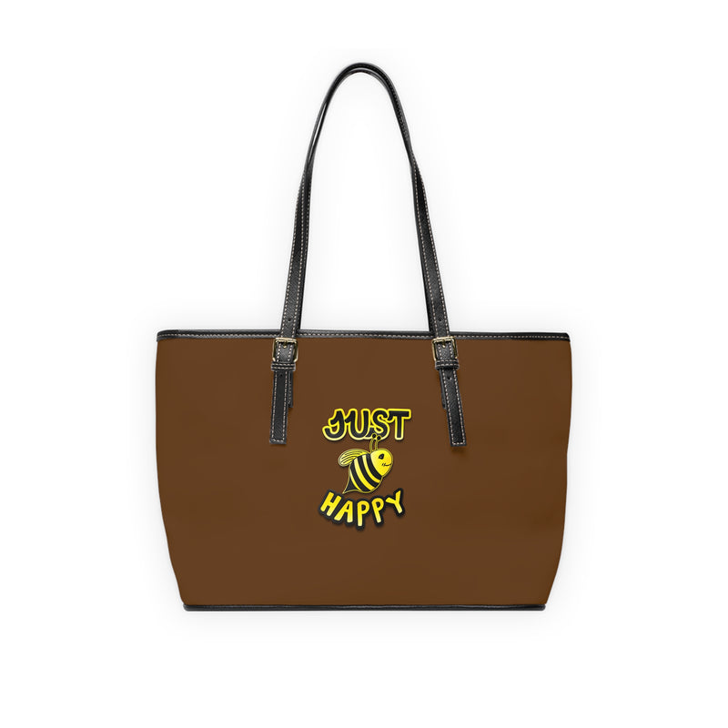 PU Leather Shoulder Bag - JBH Original (Brown)