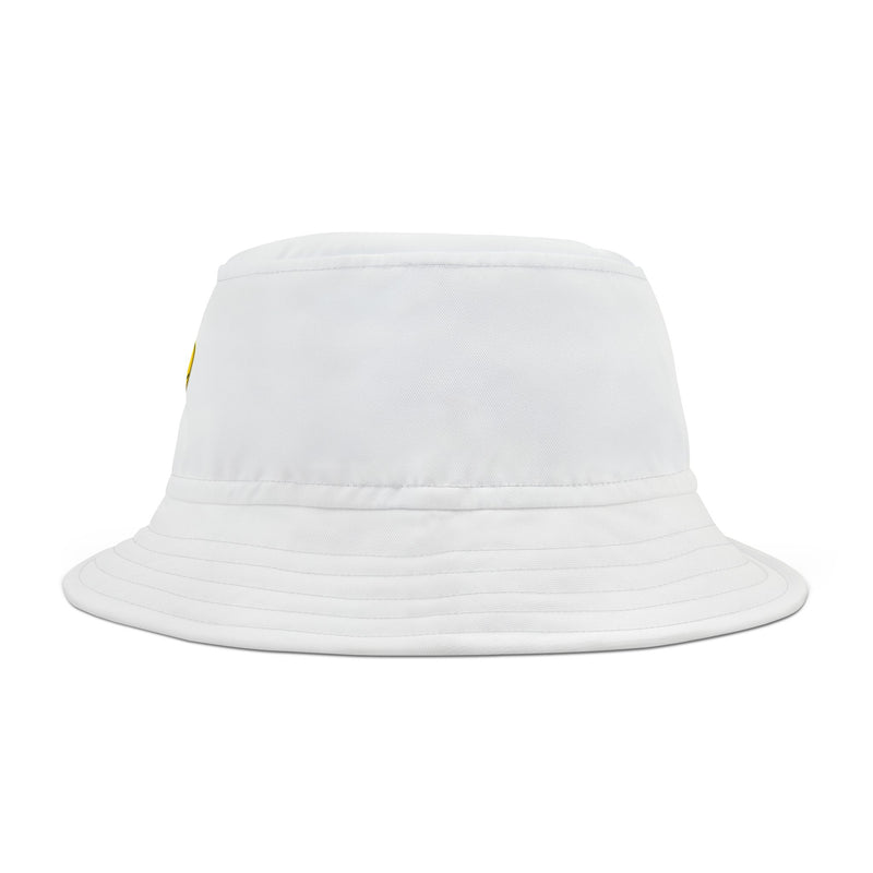 Bucket Hat (AOP) - JBH Bee (White)