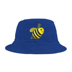 Bucket Hat (AOP) - JBH Bee (Dark Blue)