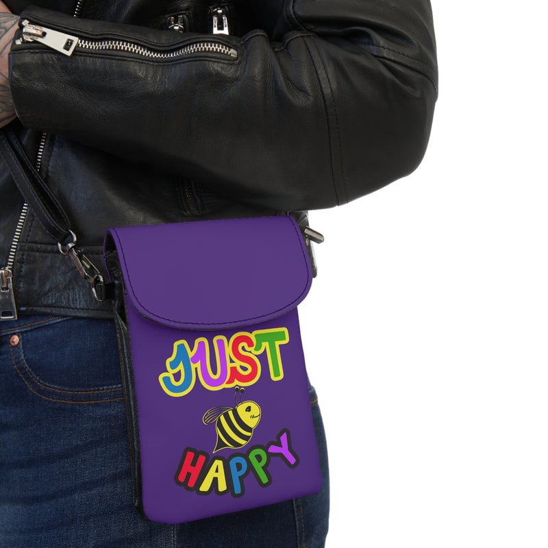 Small Cell Phone Wallet - JBH Multi-Color Original (Purple)