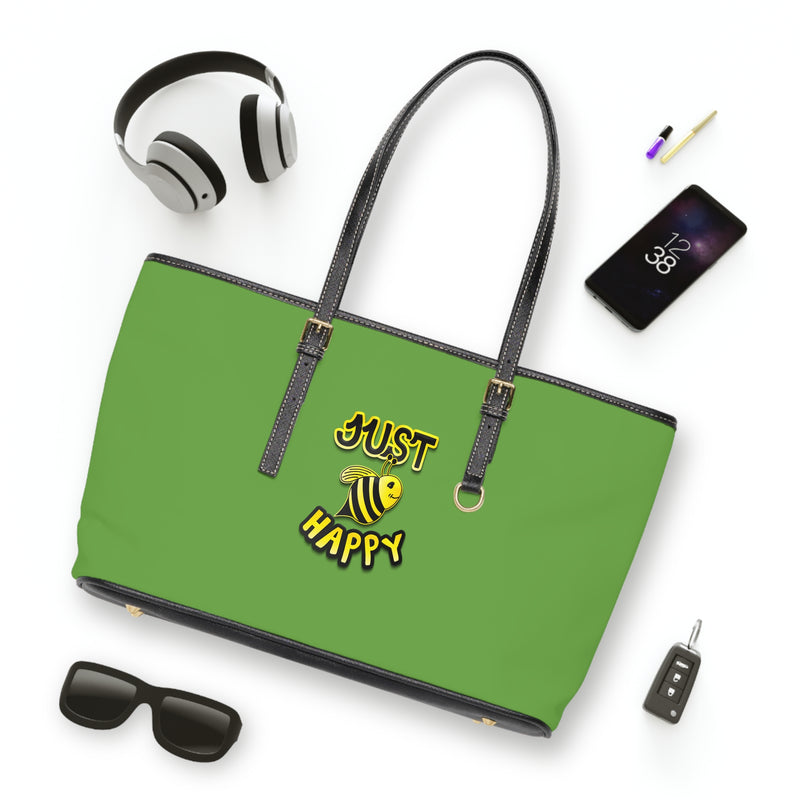 PU Leather Shoulder Bag - JBH Original (Green)