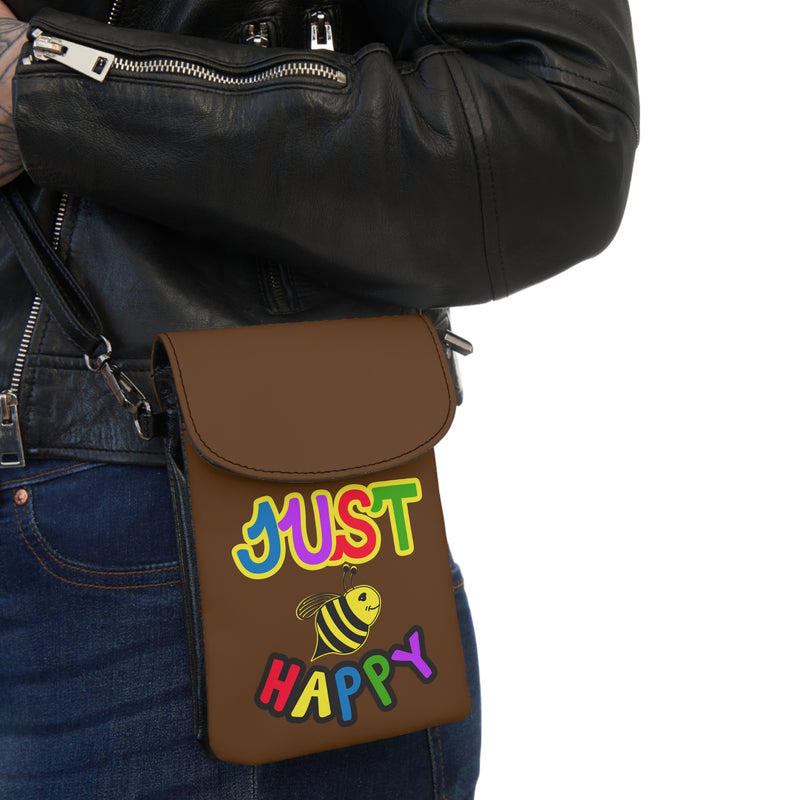Small Cell Phone Wallet - JBH Multi-Color Original (Brown)
