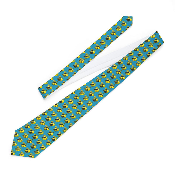 Necktie - JBH Bee (Turquoise)