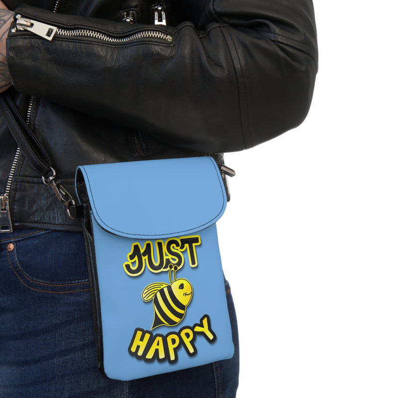 Small Cell Phone Wallet - JBH Original (Light Blue)