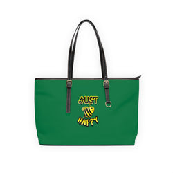 PU Leather Shoulder Bag - JBH Original (Dark Green)