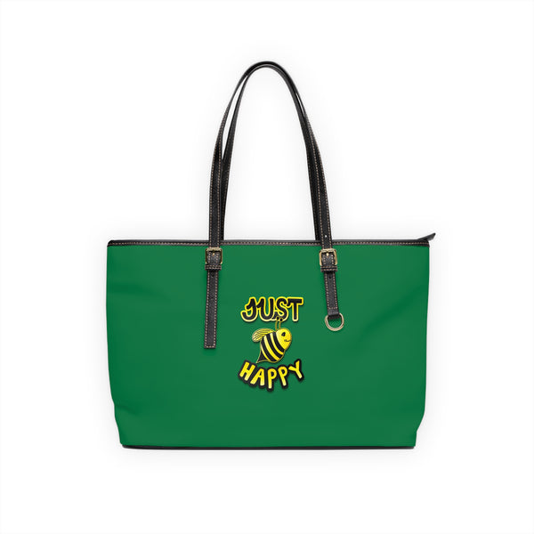 PU Leather Shoulder Bag - JBH Original (Dark Green)