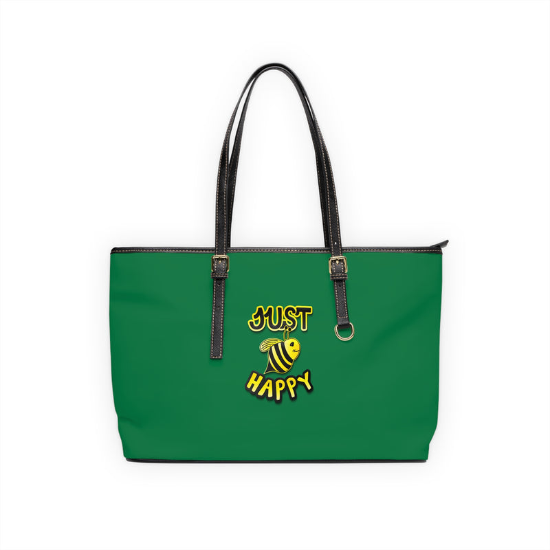 PU Leather Shoulder Bag - JBH Original (Dark Green)