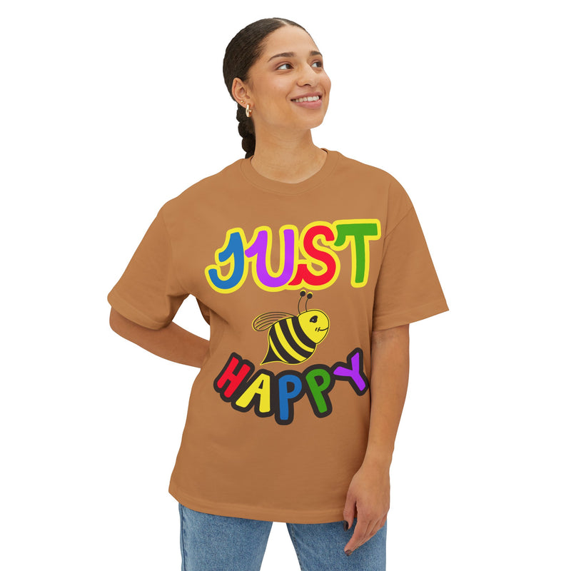 Unisex Oversized Boxy Tee - JBH Multi-Color Original