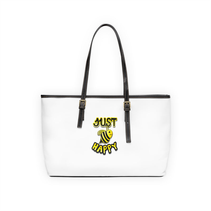 PU Leather Shoulder Bag - JBH Original (White)