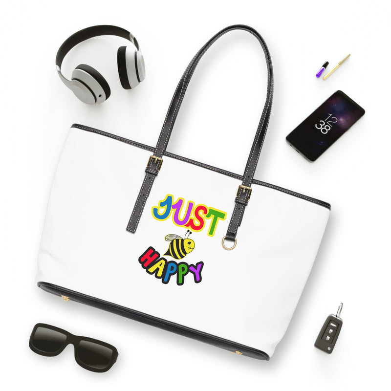 PU Leather Shoulder Bag - JBH Multi-Color Original (White)