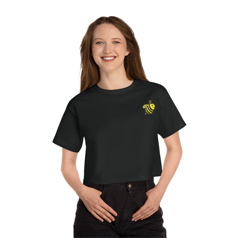 Champion Women's Heritage Cropped T-Shirt - JBH Bee