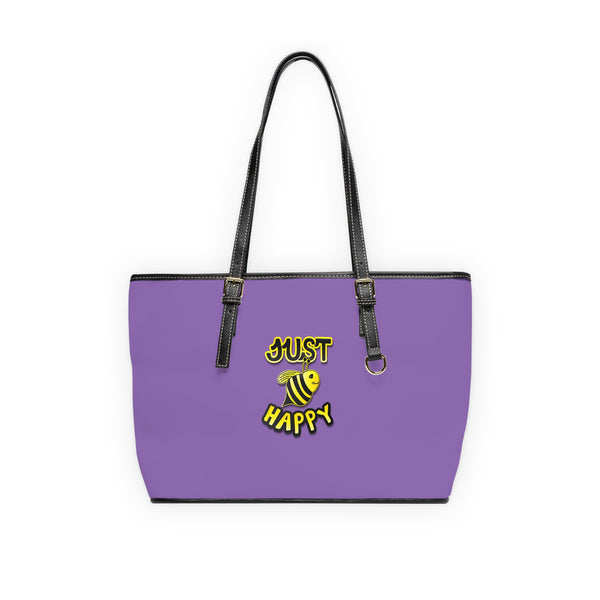 PU Leather Shoulder Bag - JBH Original (Light Purple)