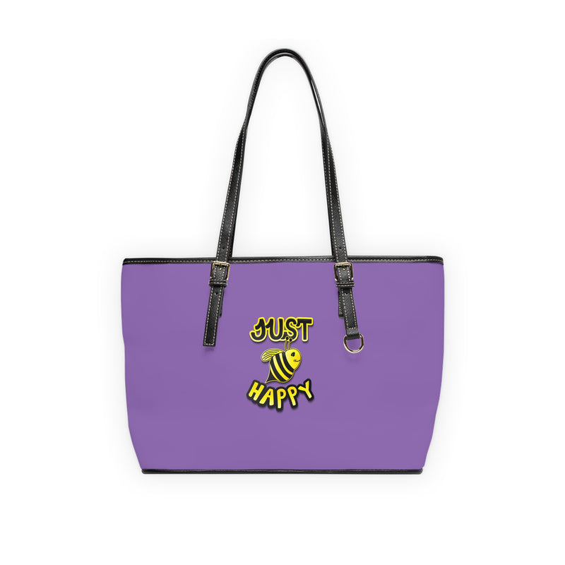 PU Leather Shoulder Bag - JBH Original (Light Purple)