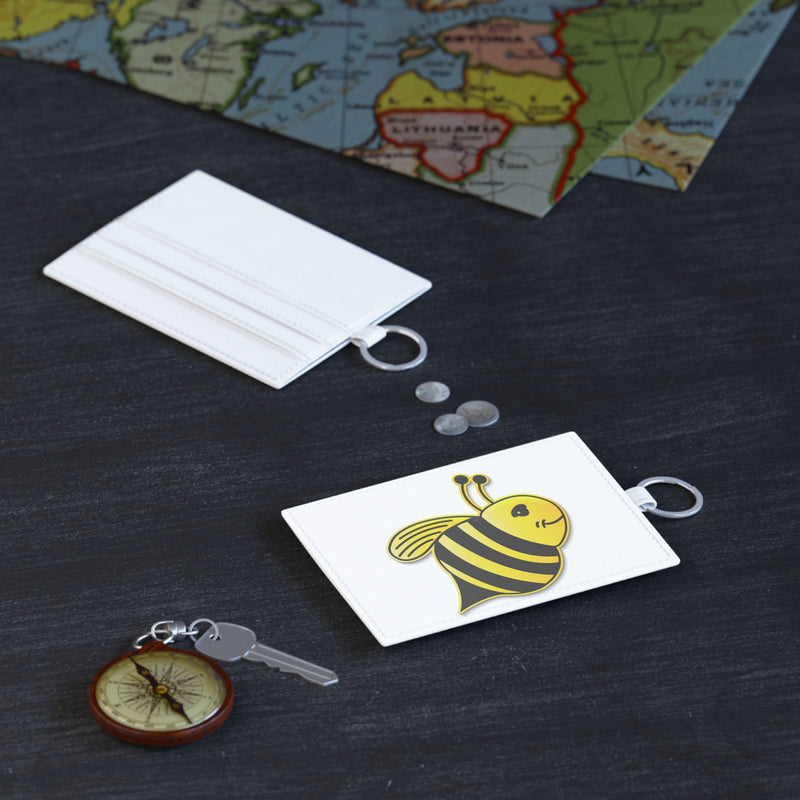 Saffiano Leather Card Holder - JBH Bee