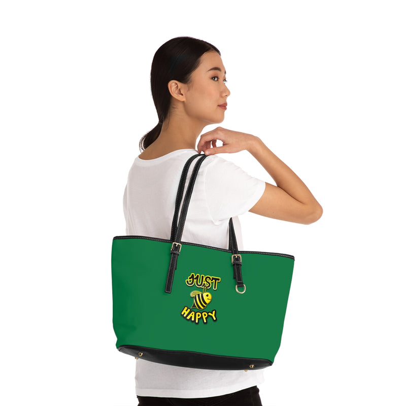 PU Leather Shoulder Bag - JBH Original (Dark Green)