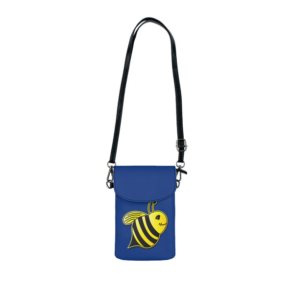 Small Cell Phone Wallet - JBH Bee (Dark Blue)
