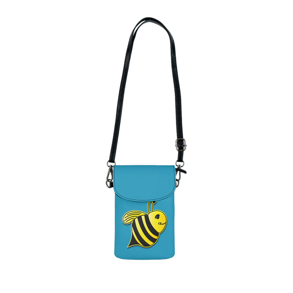 Small Cell Phone Wallet - JBH Bee (Turquoise)