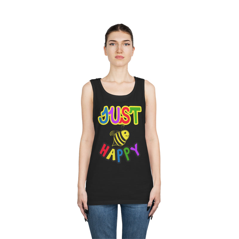 Unisex Heavy Cotton Tank Top - JBH Multi-Color Original