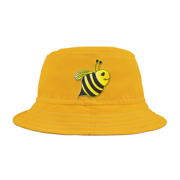 Bucket Hat (AOP) - JBH Bee (Yellow)