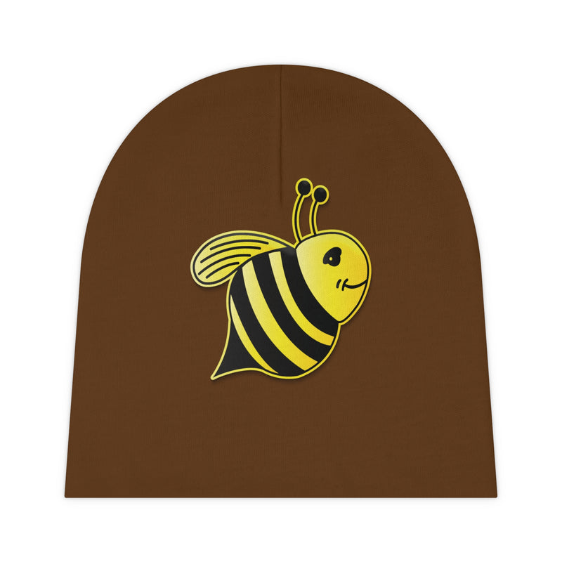 Baby Beanie (AOP) - JBH Bee (Brown)