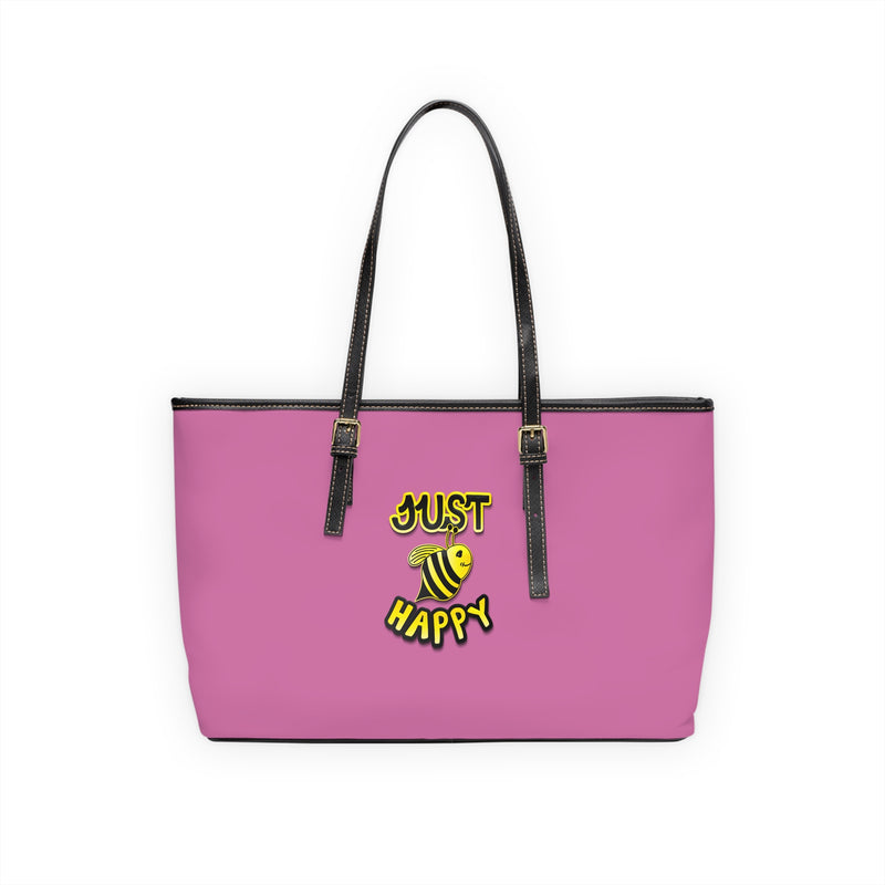 PU Leather Shoulder Bag - JBH Original (Light Pink)