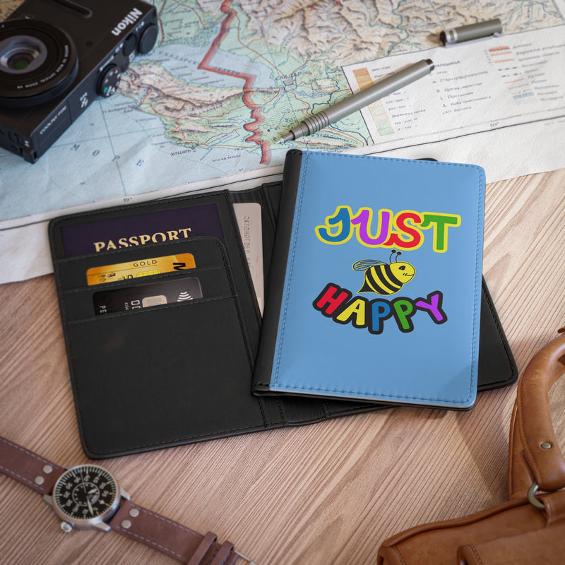 Passport Cover - JBH Multi-Color Original (Light Blue)