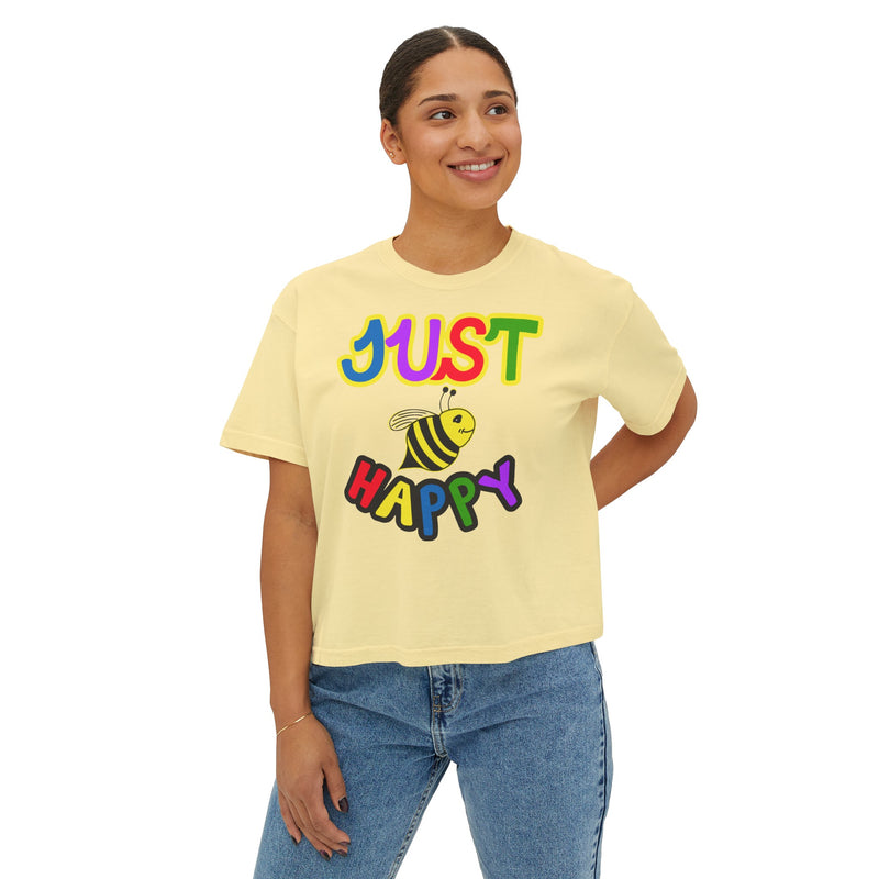 Women's Boxy Tee - JBH Multi-Color Original