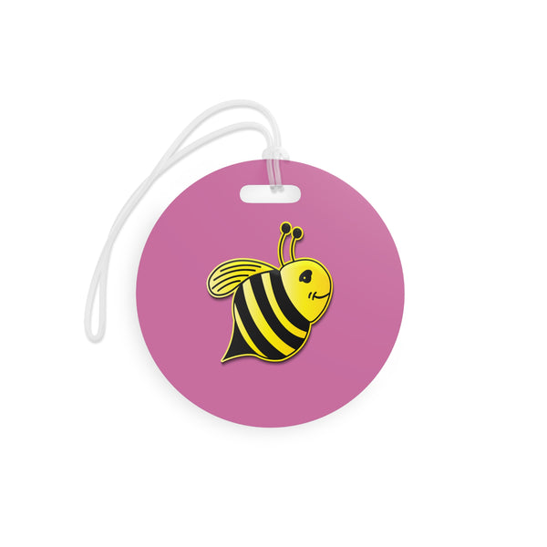 Luggage Tags - JBH Bee (Light Pink)