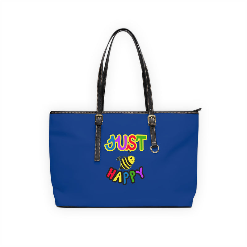 PU Leather Shoulder Bag - JBH Multi-Color Original (Dark Blue)