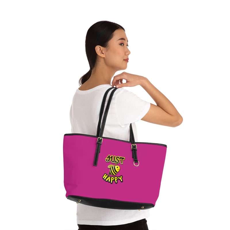 PU Leather Shoulder Bag - JBH Original (Pink)