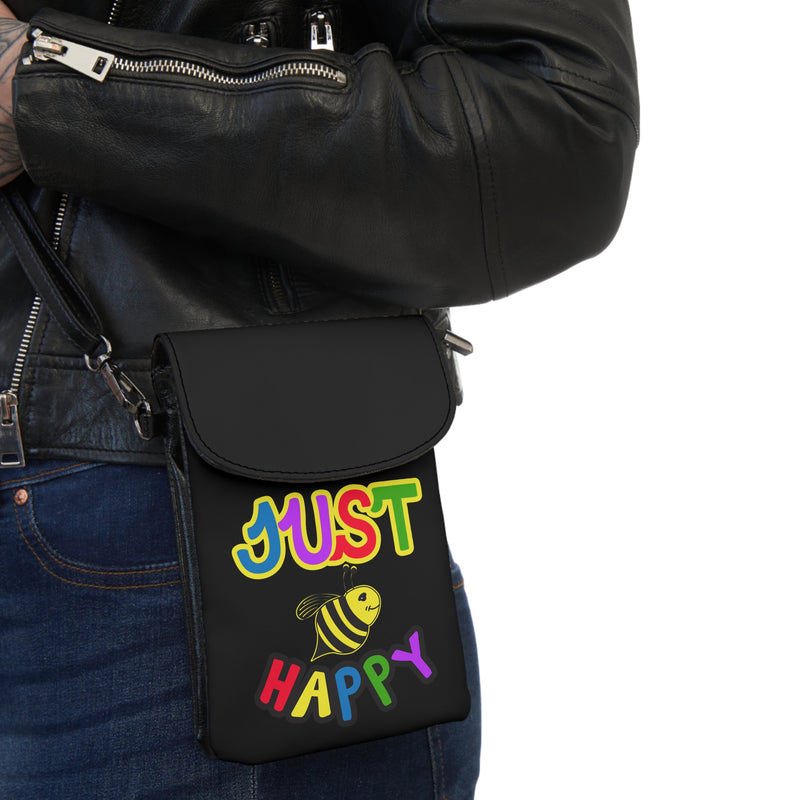 Small Cell Phone Wallet - JBH Multi-Color Original (Black)