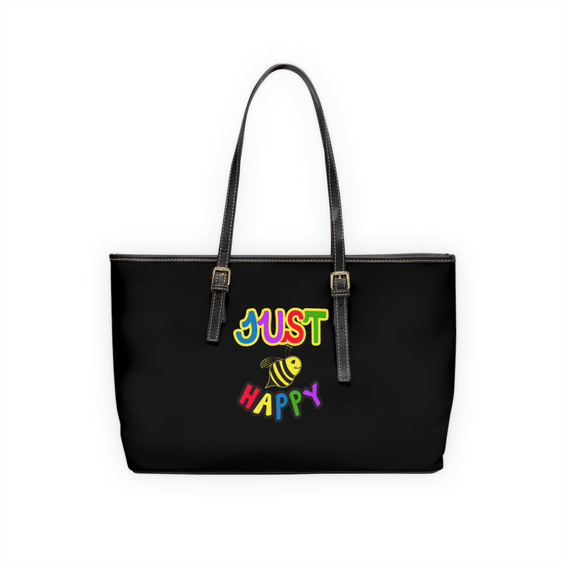 PU Leather Shoulder Bag - JBH Multi-Color Original (Black)