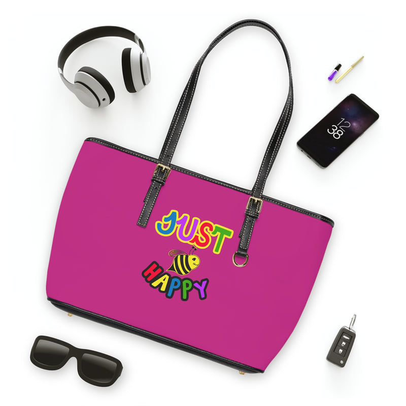 PU Leather Shoulder Bag - JBH Multi-Color Original (Pink)
