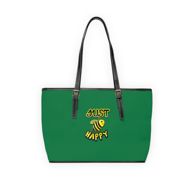 PU Leather Shoulder Bag - JBH Original (Dark Green)