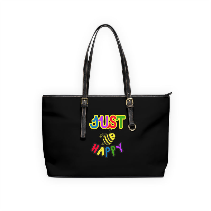 PU Leather Shoulder Bag - JBH Multi-Color Original (Black)