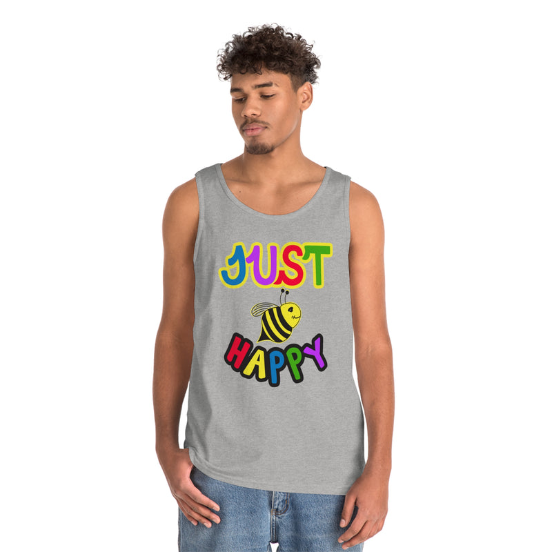 Unisex Heavy Cotton Tank Top - JBH Multi-Color Original