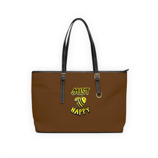 PU Leather Shoulder Bag - JBH Original (Brown)