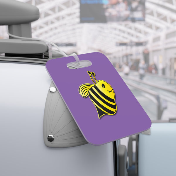 Luggage Tags - JBH Bee (Light Purple)