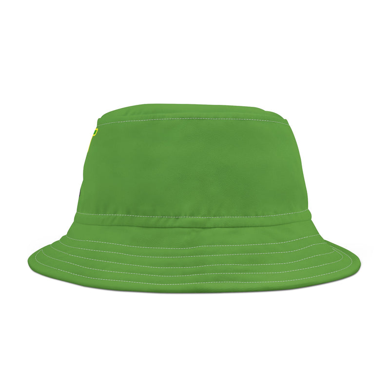 Bucket Hat (AOP) - JBH Multi-Color Original (Green)