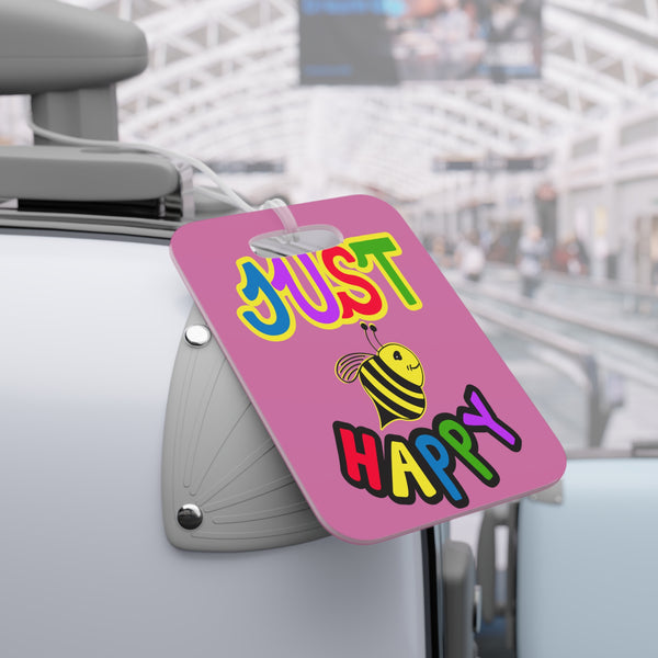 Luggage Tags - JBH Multi-Color Original (Light Pink)