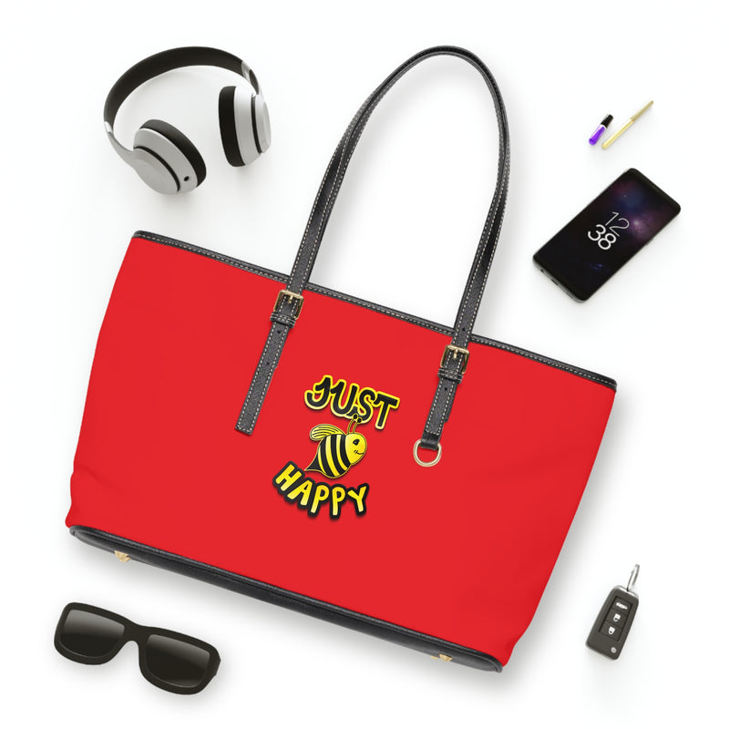 PU Leather Shoulder Bag - JBH Original (Red)