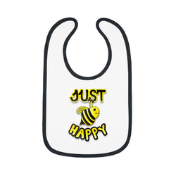 Baby Contrast Trim Jersey Bib - JBH Original