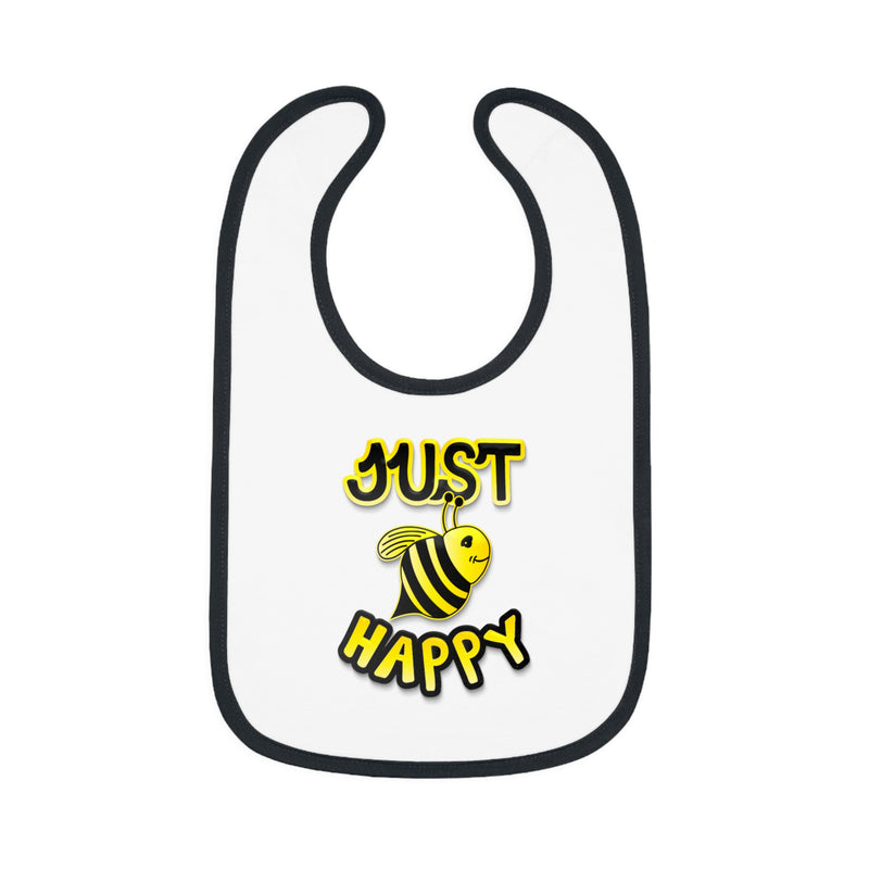 Baby Contrast Trim Jersey Bib - JBH Original