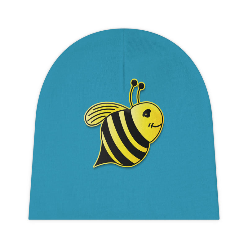 Baby Beanie (AOP) - JBH Bee (Turquoise)